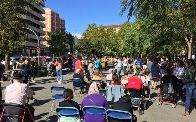 Imatge dels Swing Copats fent la seva exihibició | Ràdio Sabadell